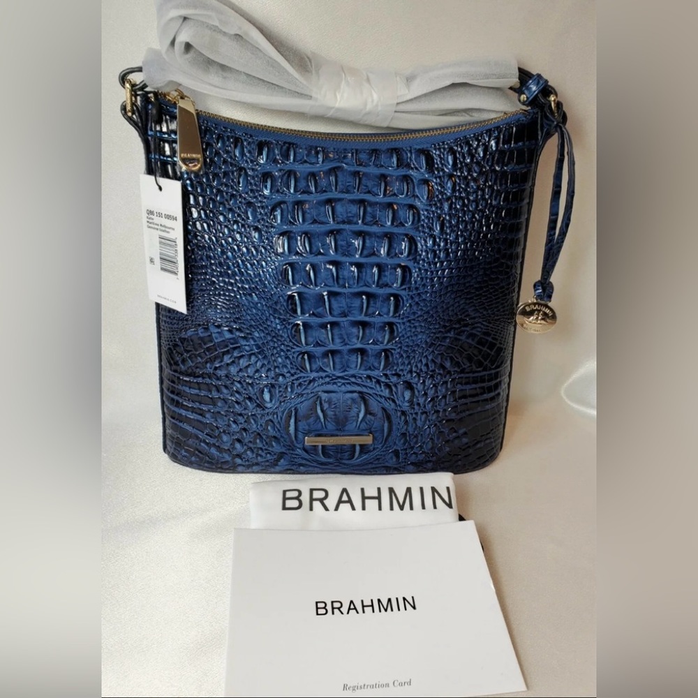 Brahmin Katie Crossbody Maritime NWT